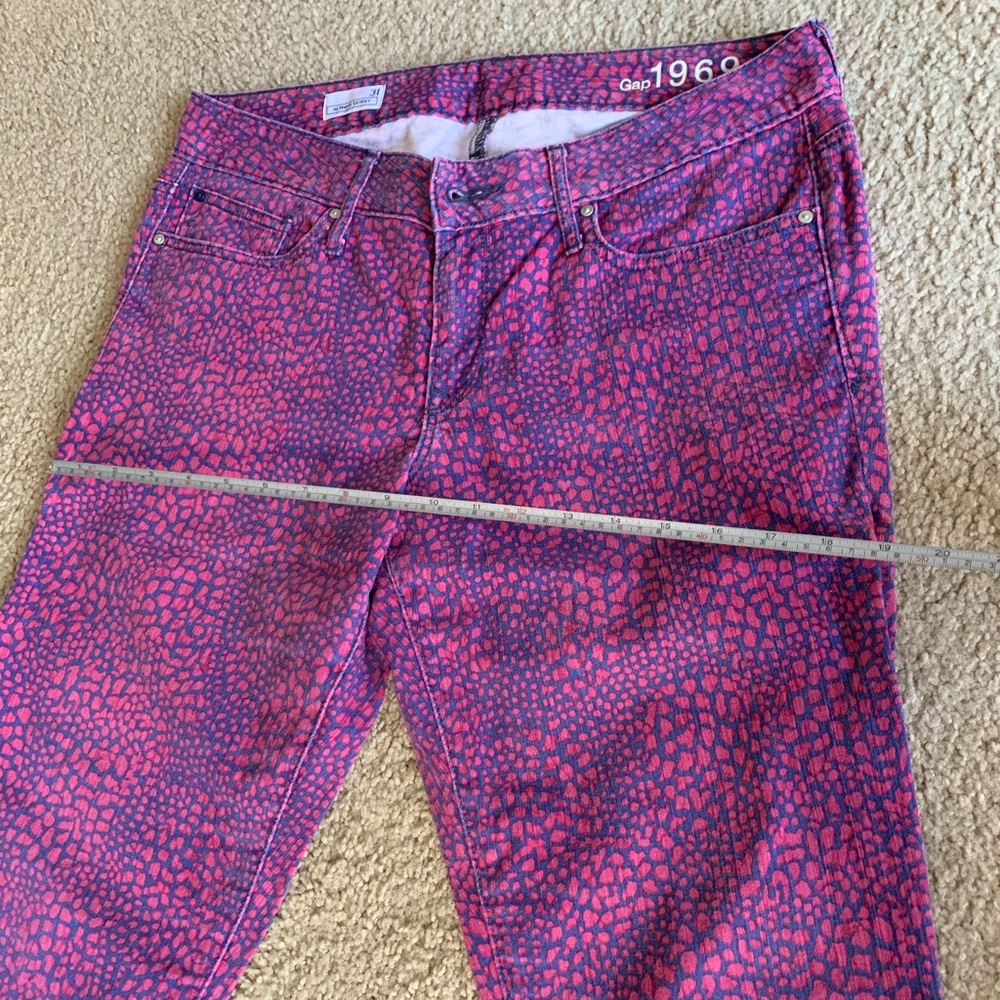 Purple-Blue Patterns Pants, Size 31 - Picture 9 of 16